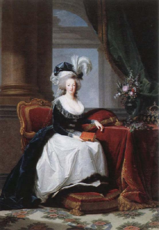 Elisabeth Louise Viegg-Le Brun marie antoinette France oil painting art